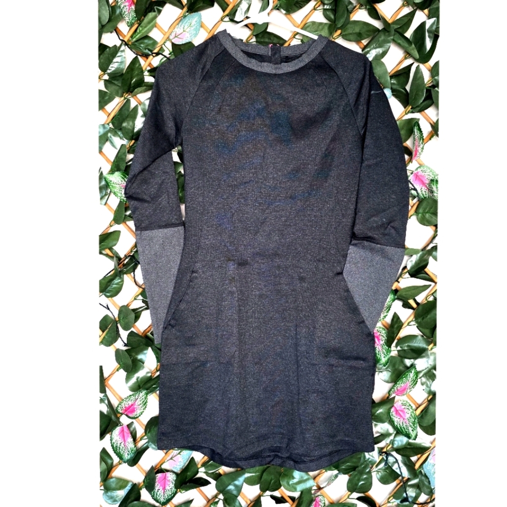 49) NIKE GOLF Dri-Fit Long Sleeve Gray Dress w. Pockets Sz. 4
